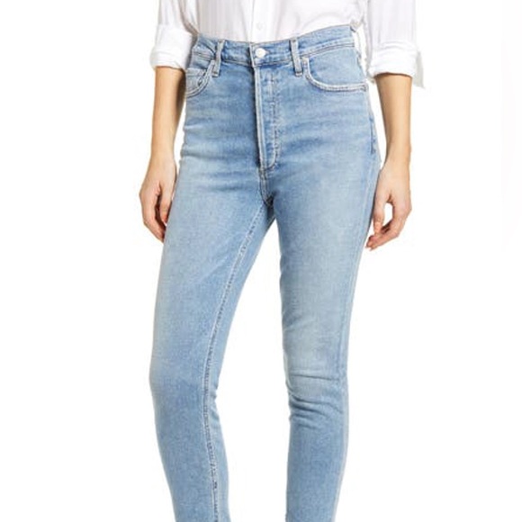 AGOLDE Nico High Rise Slim Fit in Size 24 - Picture 1 of 6